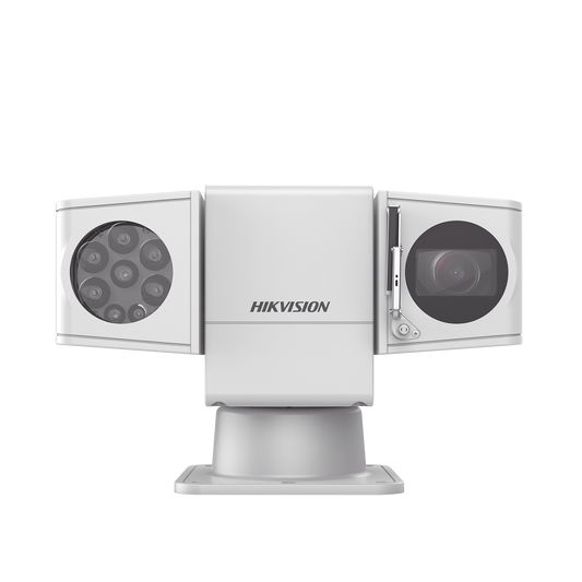 Punta de Poste IP PTZ 2 Megapixel / 25X Zoom / 250 mts IR / 3D-DNR / / Alarmas y Audio I/O / EIS / Hi-PoE / IP66 / Micro SD / 24 VCA