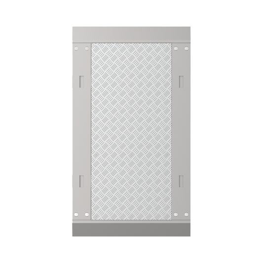 Base PRINCIPAL para Torniquetes tipo SWING de la Serie DSK3B530 / 1 Carril de 90 cms