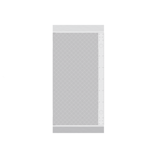 Base ADICIONAL para Torniquetes de la Serie DS-K3B631 / Añade 1 Carril de 65 cms / Requiere DS-K3B631TX-BASE650-S