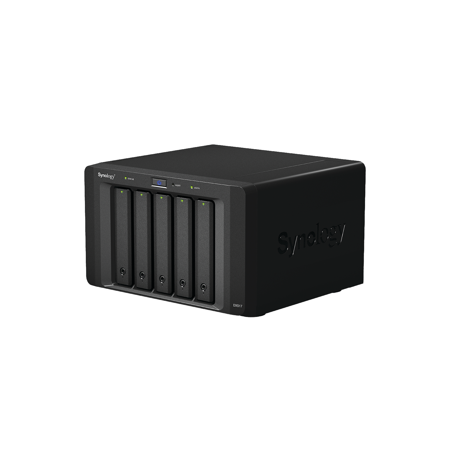 Unidad de Expansión Synology DX517 | 5 Bahías SATA HDD/SSD 3.5" y 2.5" | Puerto eSATA | Diseño Hot-Swap | Compatible con DS1517+ y DS1817+.