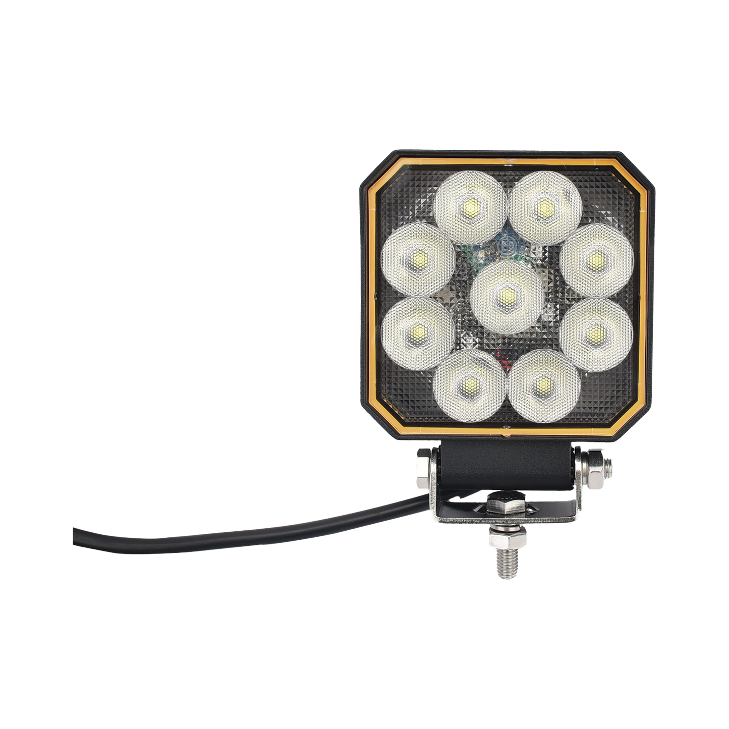 Luz de trabajo bluetooth, 9 LED, 1500 Lumenes, 12-24 Vcd