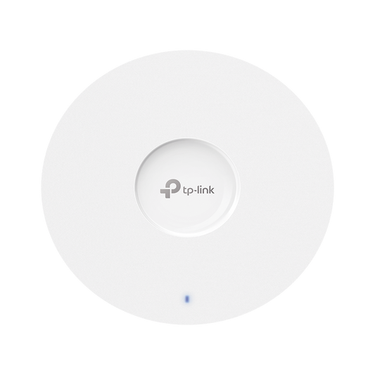 Punto de Acceso Omada Ultra-Rango / Wi-Fi 6 AX6000 MU-MIMO 4x4 /  Mesh Omada / Alta Densidad de Usuarios / Configuración por Controlador o Stand-Alone / Para Montaje en Techo/pared / Alimentación PoE+