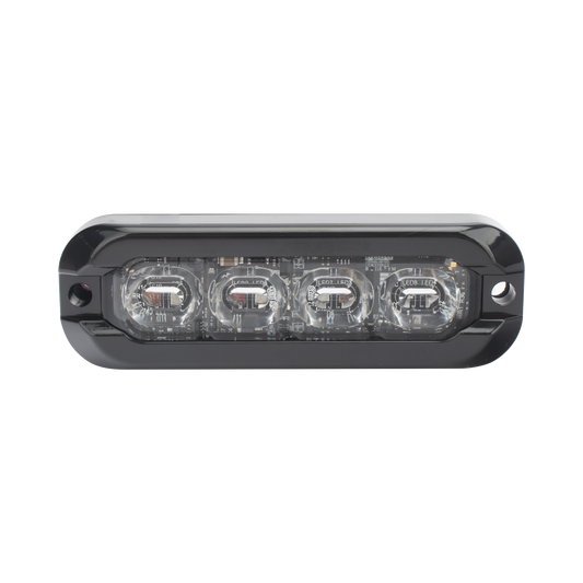 Luz perimetral , 8 LED Ultra Brillantes, Dual Color Rojo / Azul