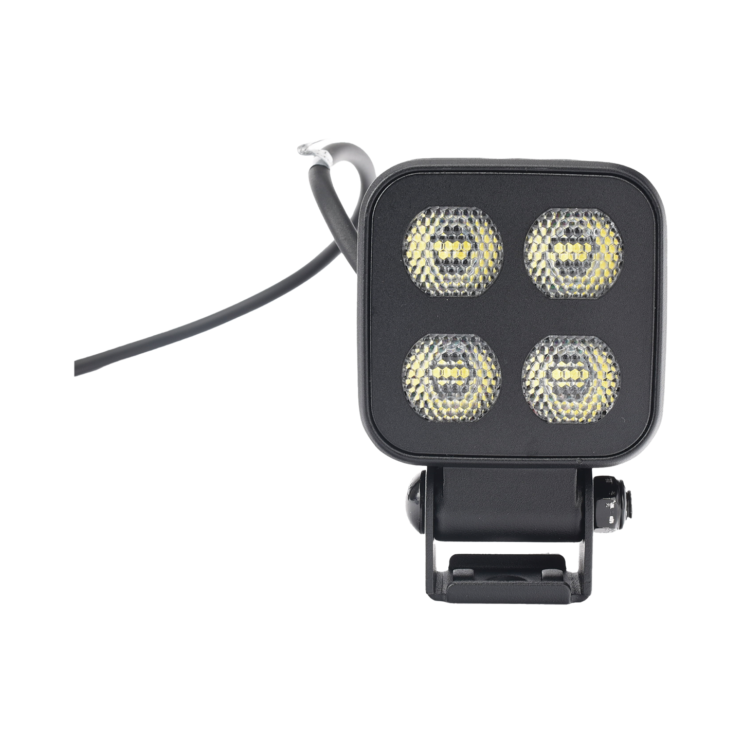 Luz de Trabajo Ultra brillante Cuadrada, 4 LED, 2650 Lúmenes, 12-24 Vcd