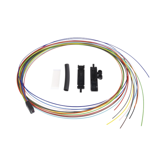 Kit Fan-Out de 12 Fibras, Para Convertir de 250 a 900 Micras, 1 Metro