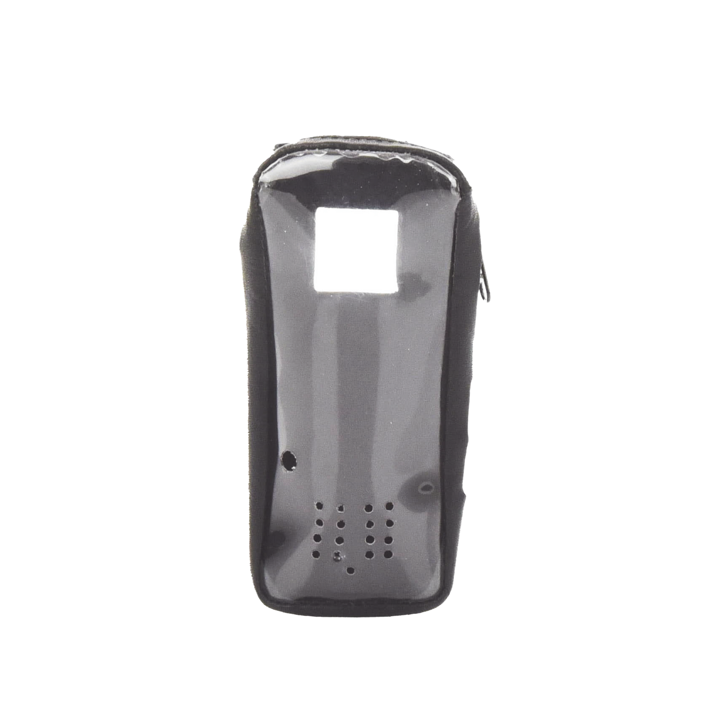 Funda de Piel Reforzada, con Frente Transparente para Serie Satelital IC-SAT100.