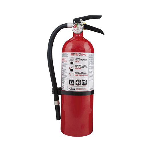 Extintor Desechable de Polvo Químico Seco | Fuegos Clase A, B y  Residencial | Paquete con 4 | 4 lb Pieza