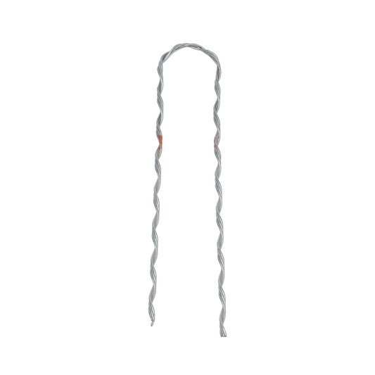 Remate Preformado para Fibra Óptica Figura 8, Span 100 m, para mensajero de acero con diámetro Φ 3.6  mm