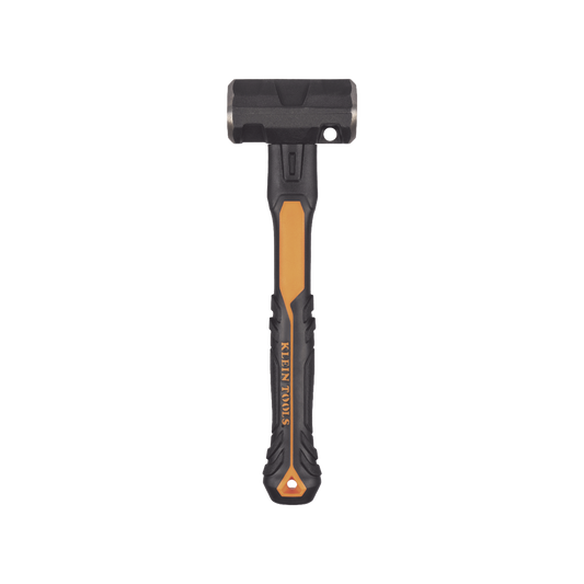 Marro de Acero de Aleación 2.72 kg., de Mango Robusto de Fibra de Vidrio con Agujero para Colgarse. Ideal para Demolición, Golpeo de estacas, Inserción de cuñas