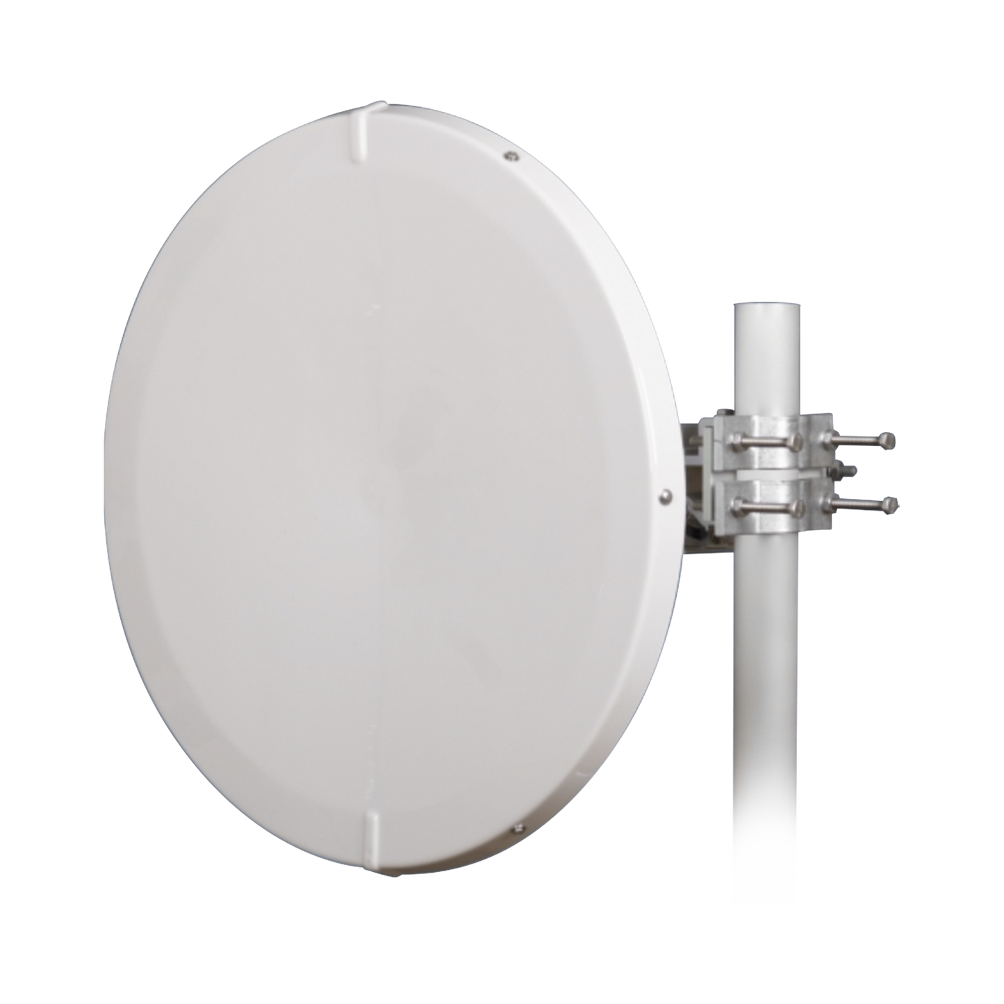 Antena Direccional de Alto Rendimiento / 30.5 ± 1 dBi / 2 ft / 5.9-7.125 GHz / Conectores RP-SMA / Alto Aislamiento al Ruido / Fácil Montaje y herraje de acero inoxidable /  Radomo Incluido