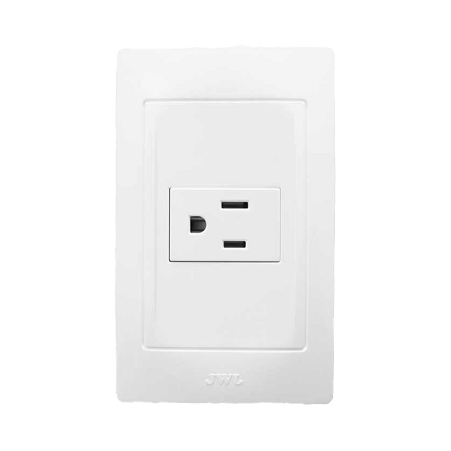 Contacto Sencillo de 127 V~60 HZ 15 A/ Color Blanco.