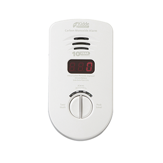 Alarma de Monóxido de Carbono 120 AC | Batería 10 años |  Display | Paquete de 3