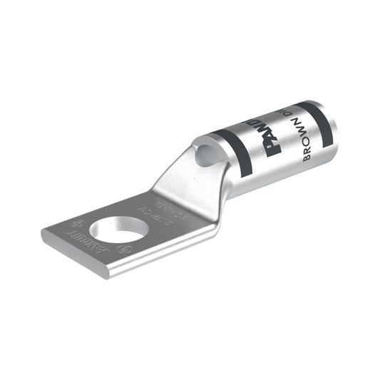 Zapata de compresión LCA2-56-Q, para cal. 2 Awg, Barreno para tornillo prisionero de 5/16, 1 Pz