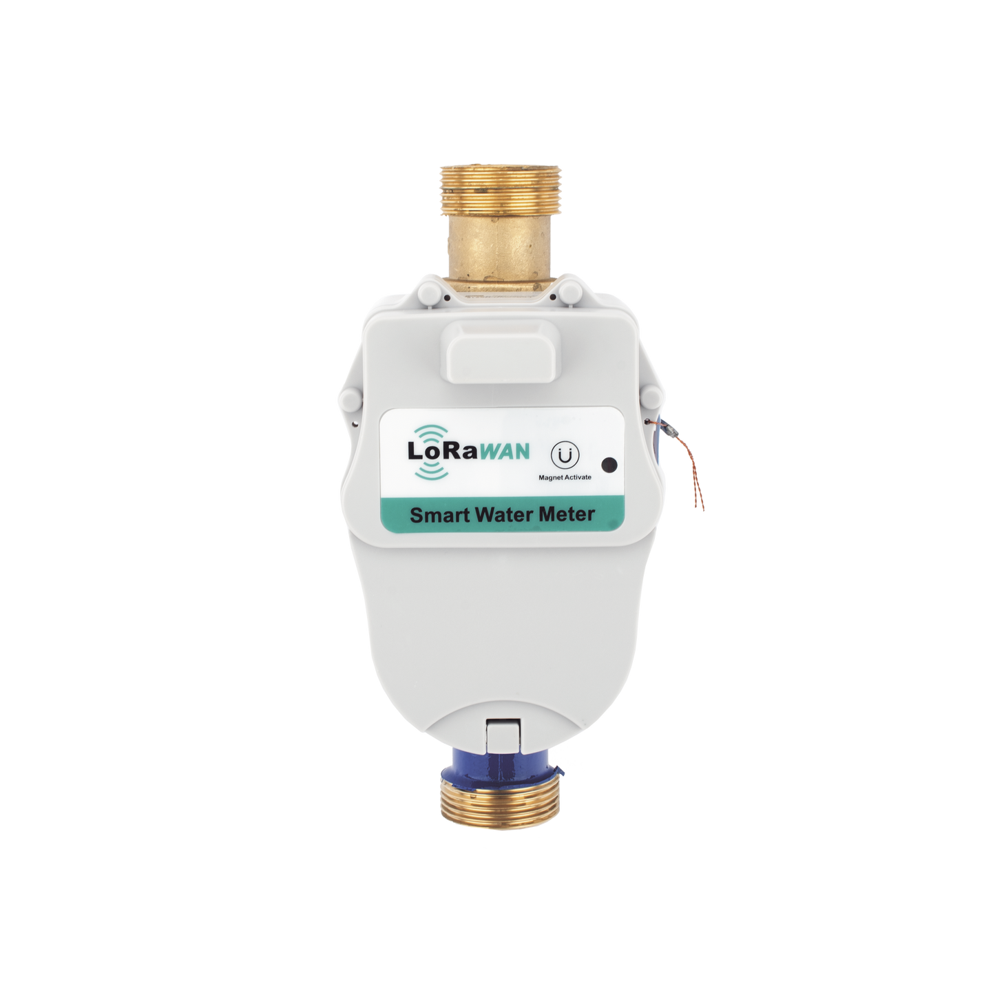 FLUJOMETRO DE AGUA  LORAWAN® PARA TUBERIA DE 1 PULGADA CON VALVULA DE CORTE DE FUJO