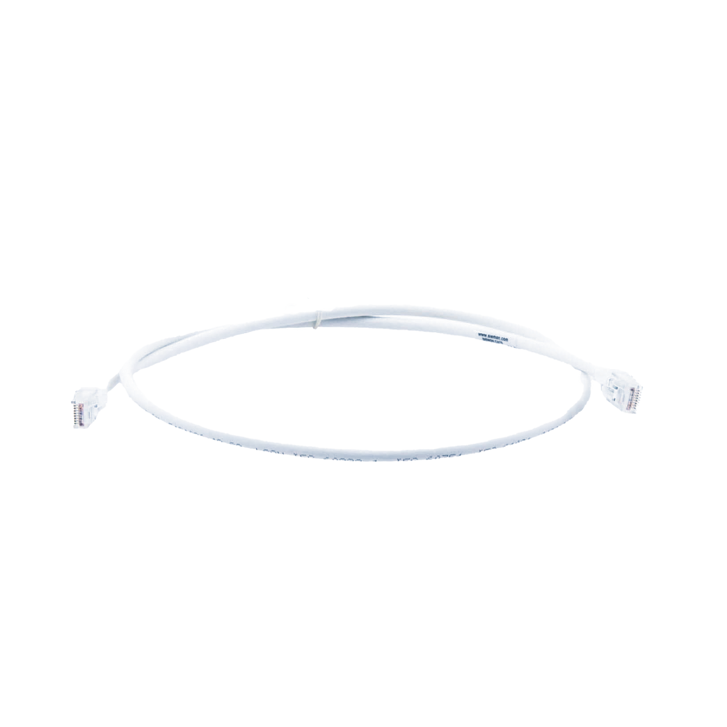 Patch Cord MC6 Modular Cat6 UTP, CM/LS0H, 3ft, Color Blanco, Versión Bulk (Sin Empaque Individual)