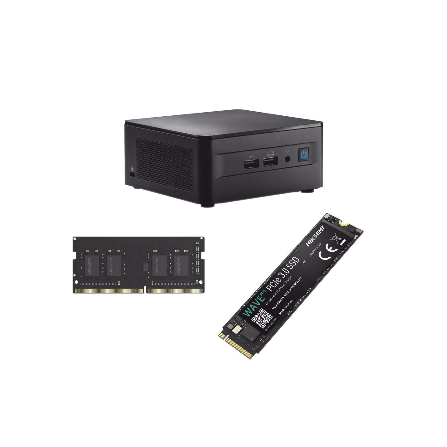 ASUS NUC KIT / ESTACION DE TRABAJO / CORE I5 12VA GENERACION / RAM 8GB / SSD 256