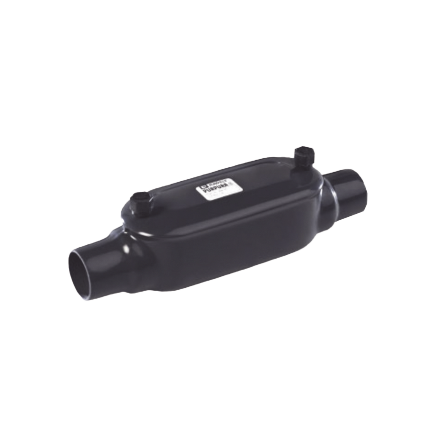 Caja Ovalada tipo C con Recubrimiento Exterior de PVC de 3/4" (19 mm).