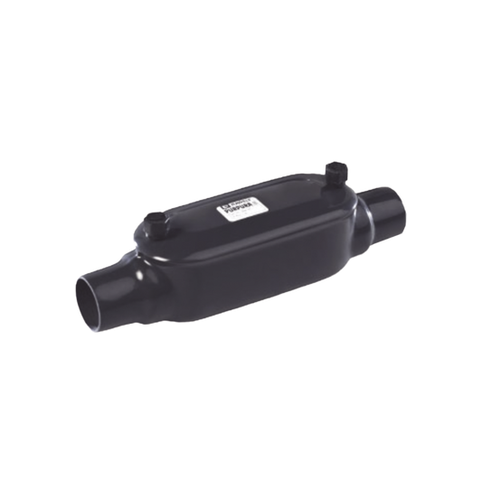 Caja Ovalada tipo C con Recubrimiento Exterior de PVC de 3/4" (19 mm).
