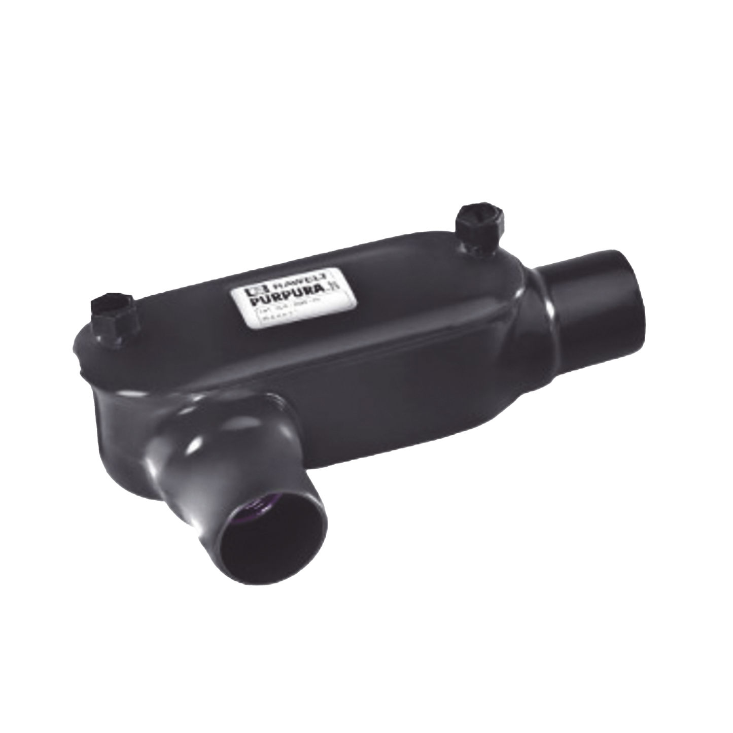 Caja Ovalada tipo LR con Recubrimiento Exterior de PVC de 2" (50.8 mm).