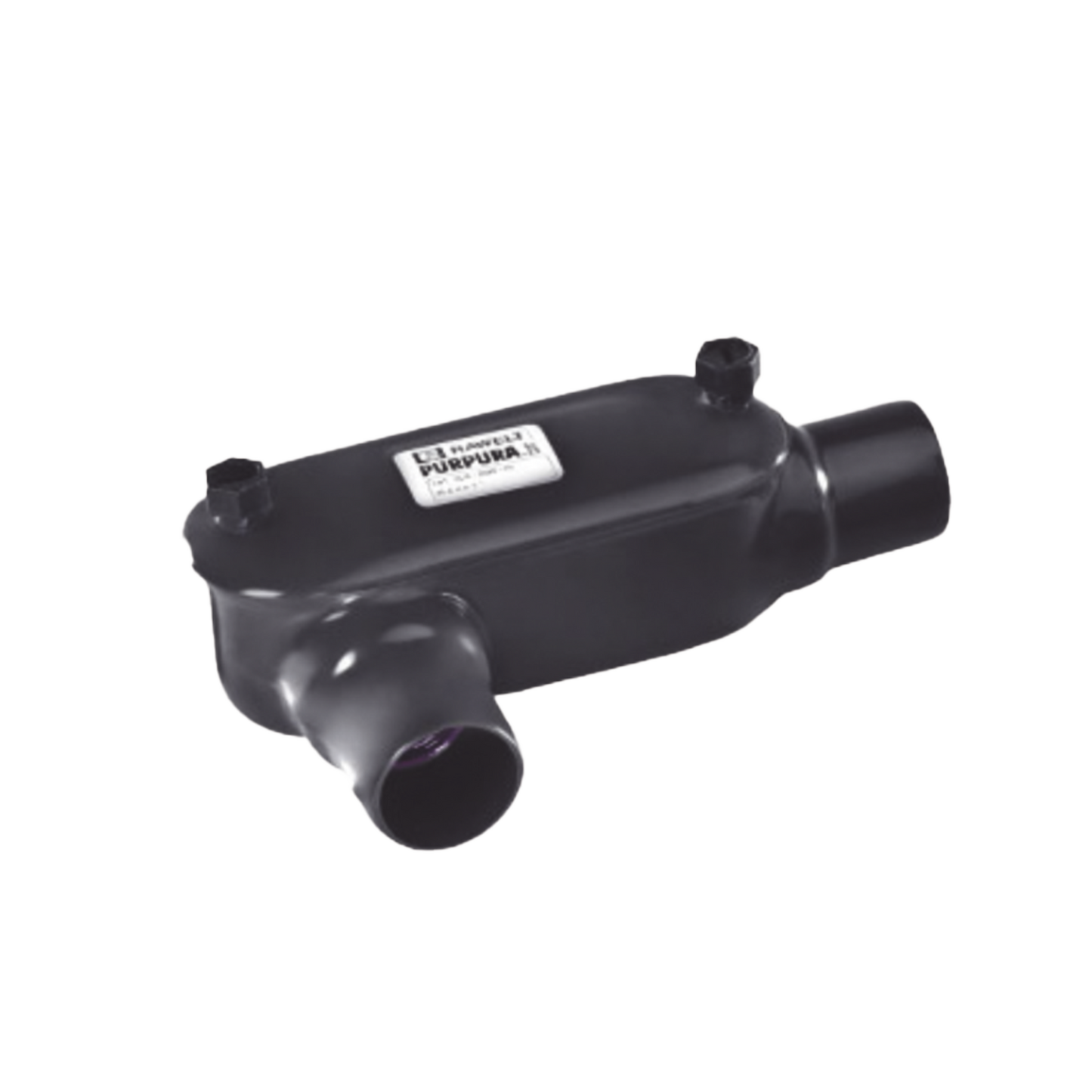 Caja Oval tipo T con Recubrimiento Exterior de PVC de 2" (50.8 mm).