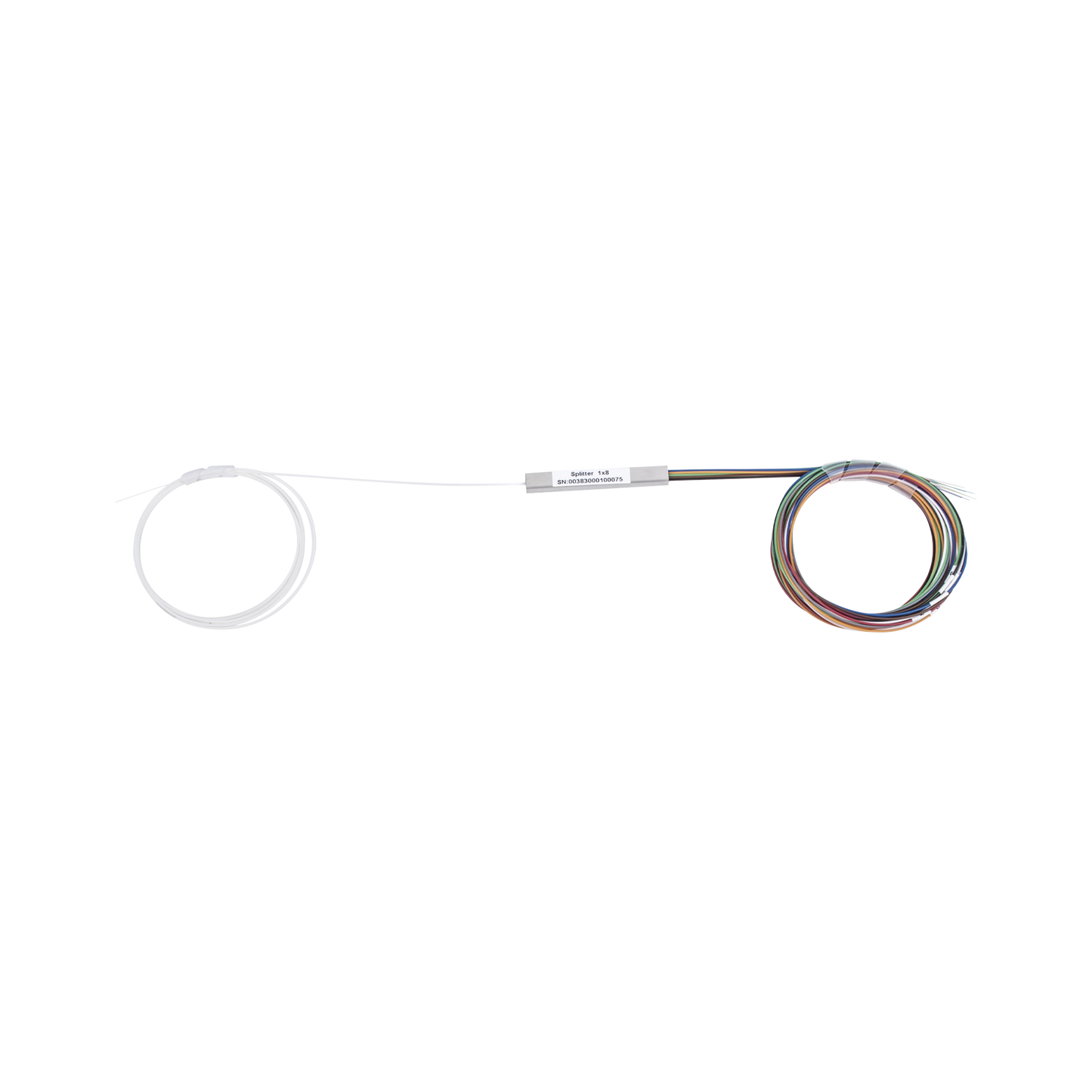 Splitter (Divisor Óptico) Tipo PLC, de 1x8, para Fusión (Sin Conectores)