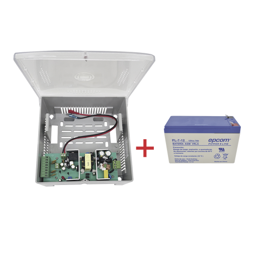 Kit / Fuente PS12DC4PBK/K  + Batería incluída LK712