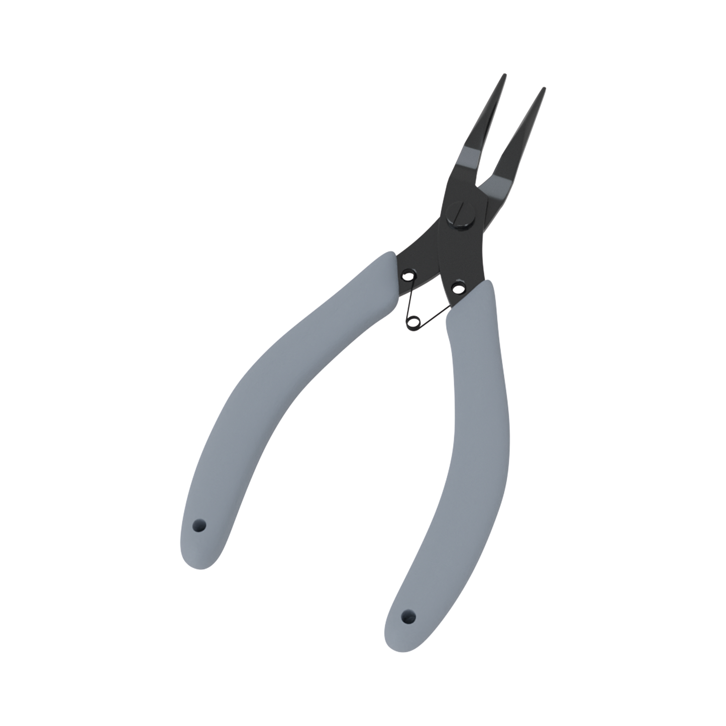 Pinzas de Punta Redonda Aserrada de 4.5" (125 mm) en Acero Inoxidable.