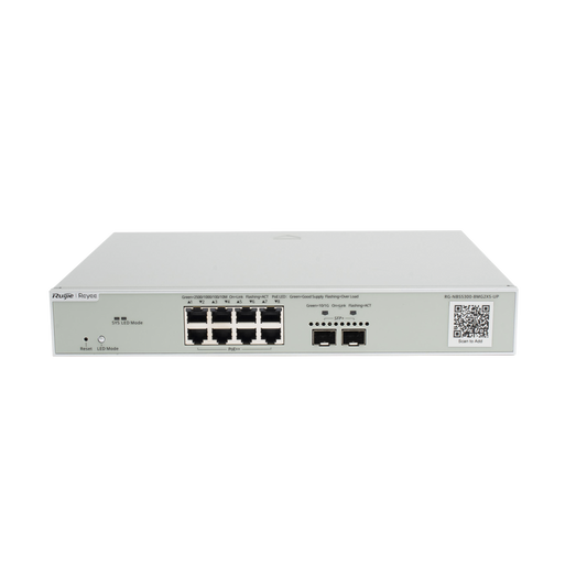 Switch Multi-Gigabit PoE++ 370W 802.3bt Capa 3 Administrable Cloud, Diseñado Para Access Points WiFi 6/7