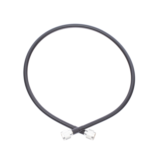 Jumper de 85 cm. con Cable Coaxial LMR400 conectores N Macho en Ambos Extremos.