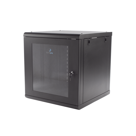 Gabinete de Pared 16U de 635 mm de Profundidad, Rack de 19 in en Acero Reforzado: Compacto y Resistente para Soluciones Profesionales
