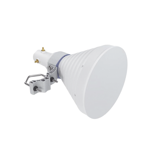 Antena Sectorial Simétrica Starter Horn de 30º, 5150 - 5950 MHz, ganancia de 18 dBi, conexión RP-SMA