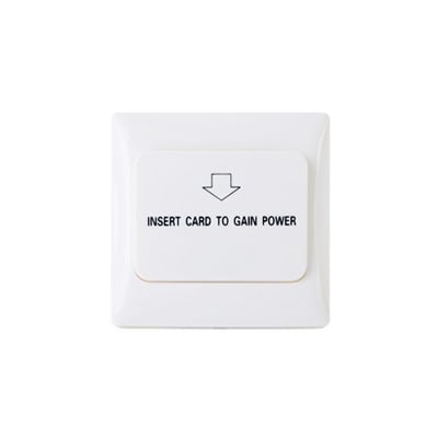 Interruptor de Energía para Hotel / Activación con Tarjeta MIFARE / 110VCA 30A / Compatible M1K y M4K