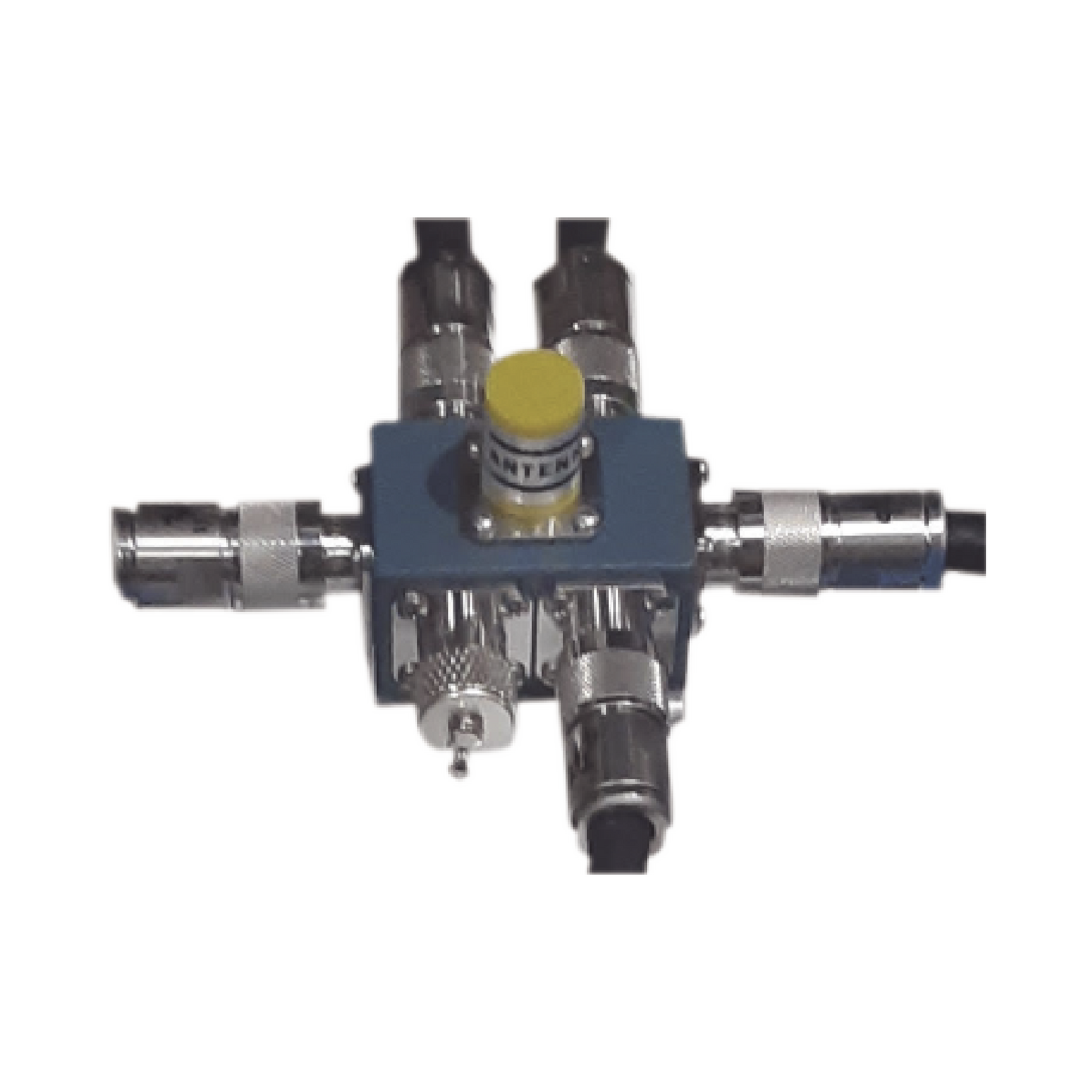 Unión de 4 Vías, 300-512 MHz para Combinador Telewave, 400 Watt en Conectores N Hembra.