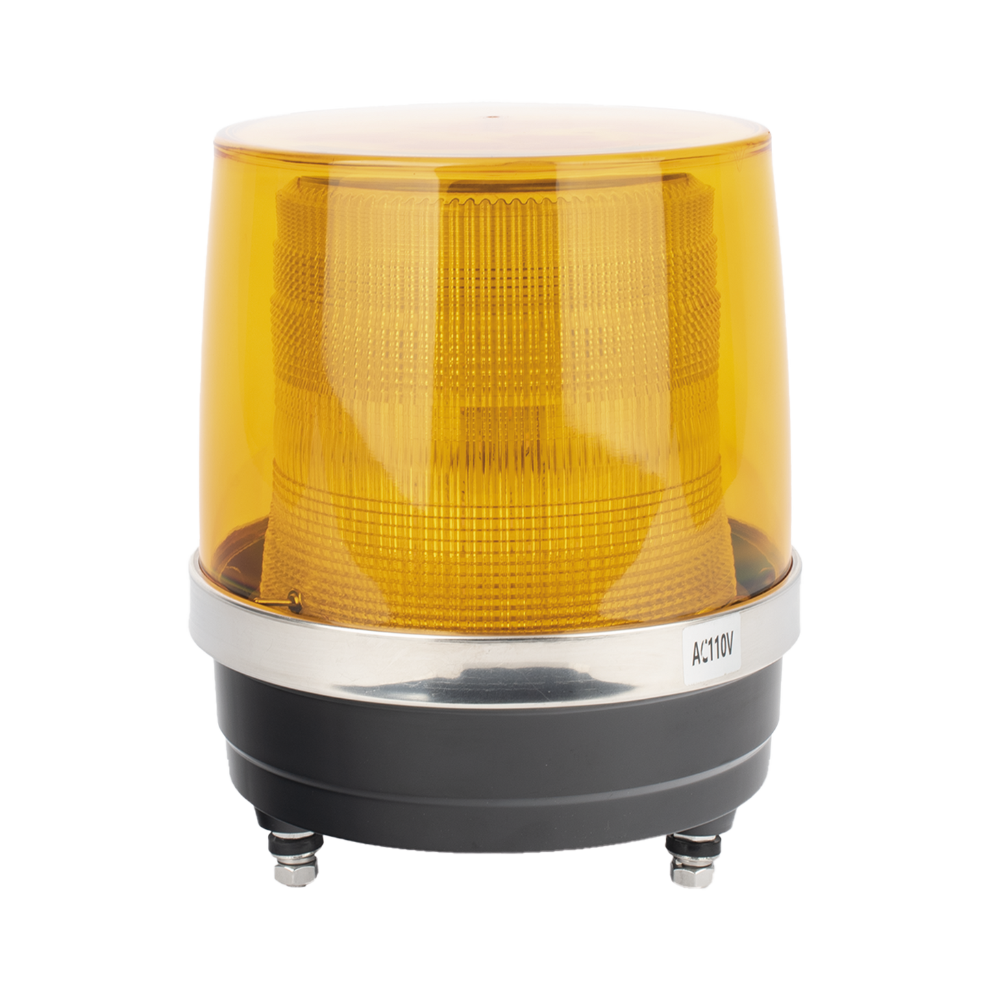 Burbuja Brillante de Larga Vida Útil, Con 150 LEDs, Color Ambar, Domo Ambar, 110 Vca