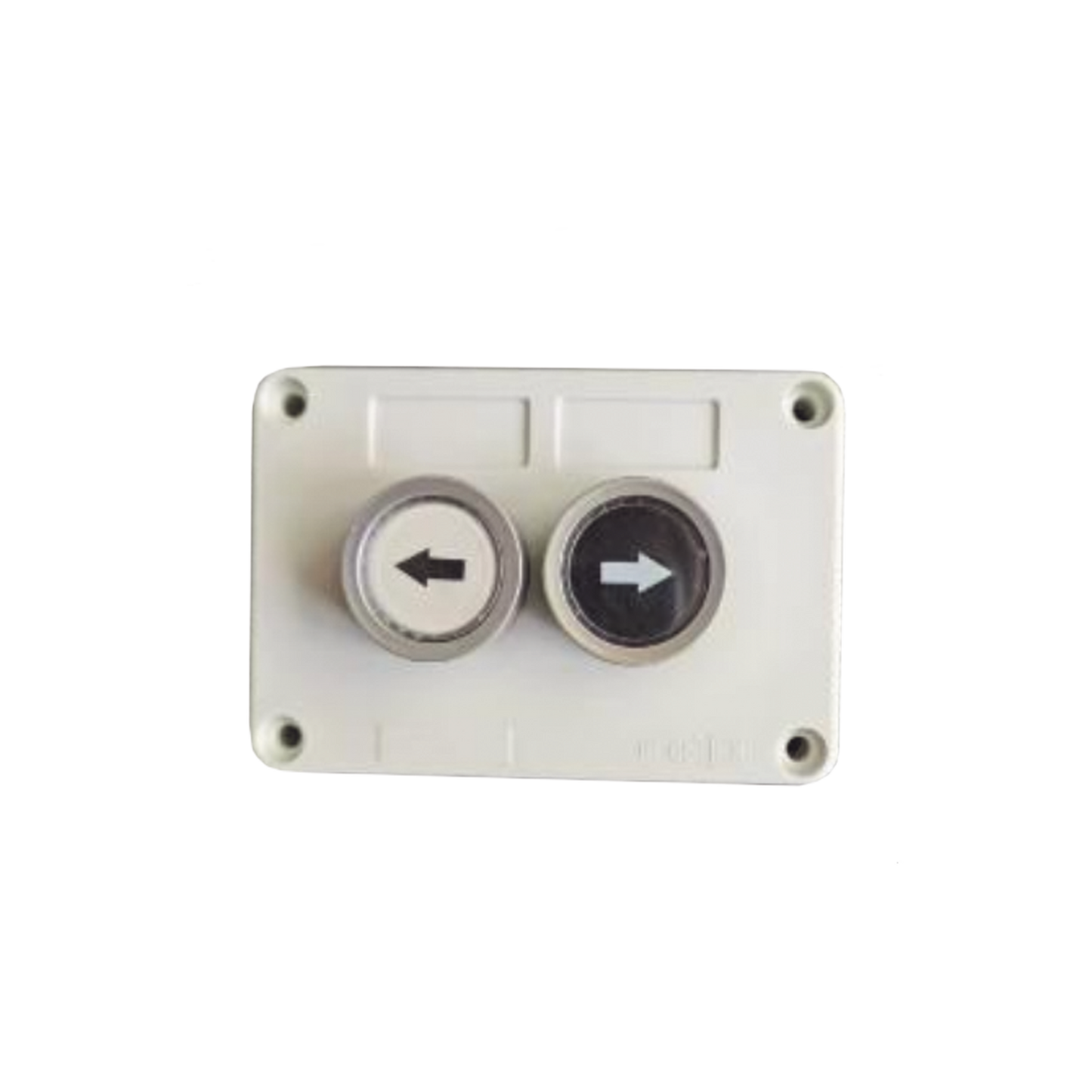 Botonera Doble Para Barreras Vehiculares, Operadores Corredizos y Abatibles.