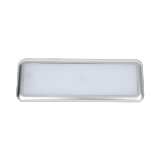 Luz LED Rectangular para interiores, 48 LED, 12-24 Vcd, 1392 lúmenes
