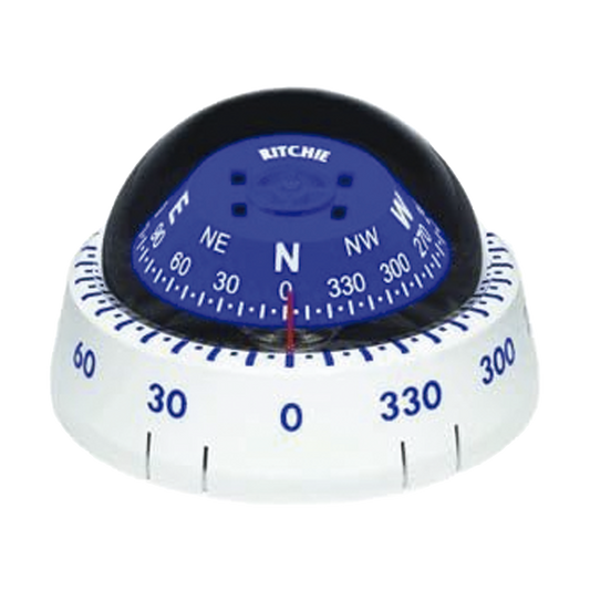 Brújula para Kayak en color blanco