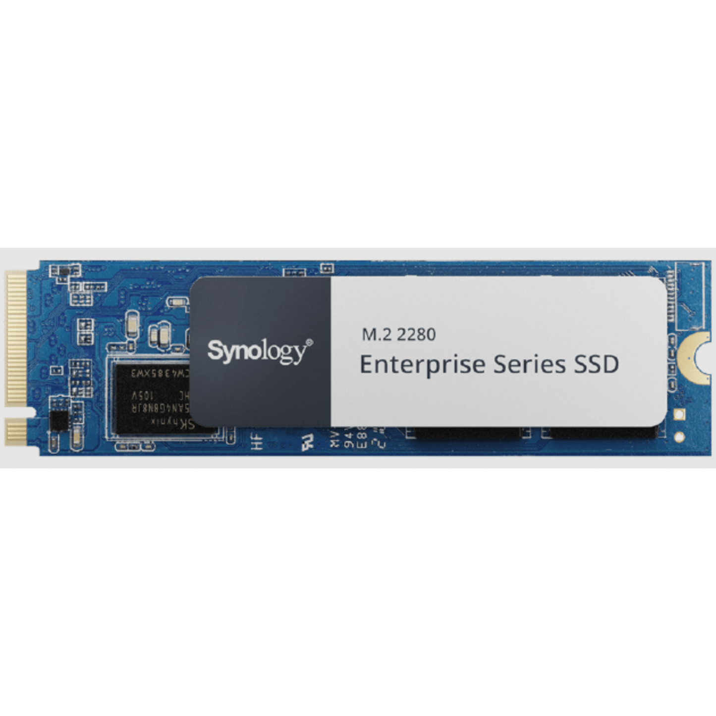 NVMe M.2 SSD 800GB  Enterprise Series / High Performance 660000 IOPS Read / Enterprise Endurance 2900 TBW / Comprehensive Data Protection / Lifespan Analysis / Synology DSM Compatibility