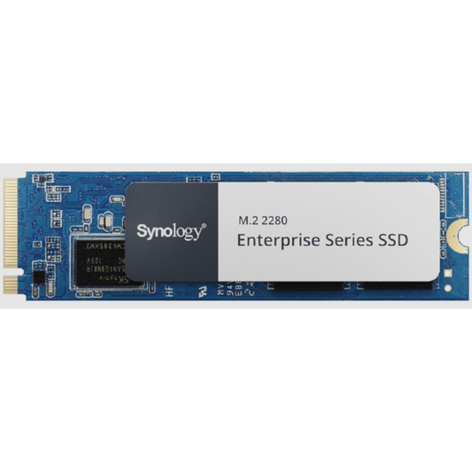 SSD 1600GB  NVMe M.2 Serie Enterprise / Alto Rendimiento 660000 IOPS Lectura / Resistencia Empresarial 2900 TBW / Protección de Datos Integral / Análisis de Vida Útil / Compatibilidad con Synology DSM