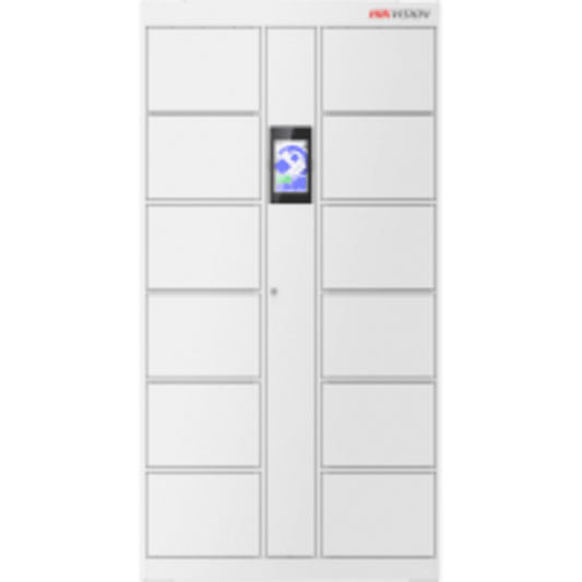 Locker Inteligente de 12 Espacios con Reconocimiento Facial Incluido de 8" / MAESTRO / Uso para Visitantes y/o Empleados / Fácil Uso y Puesta en Marcha