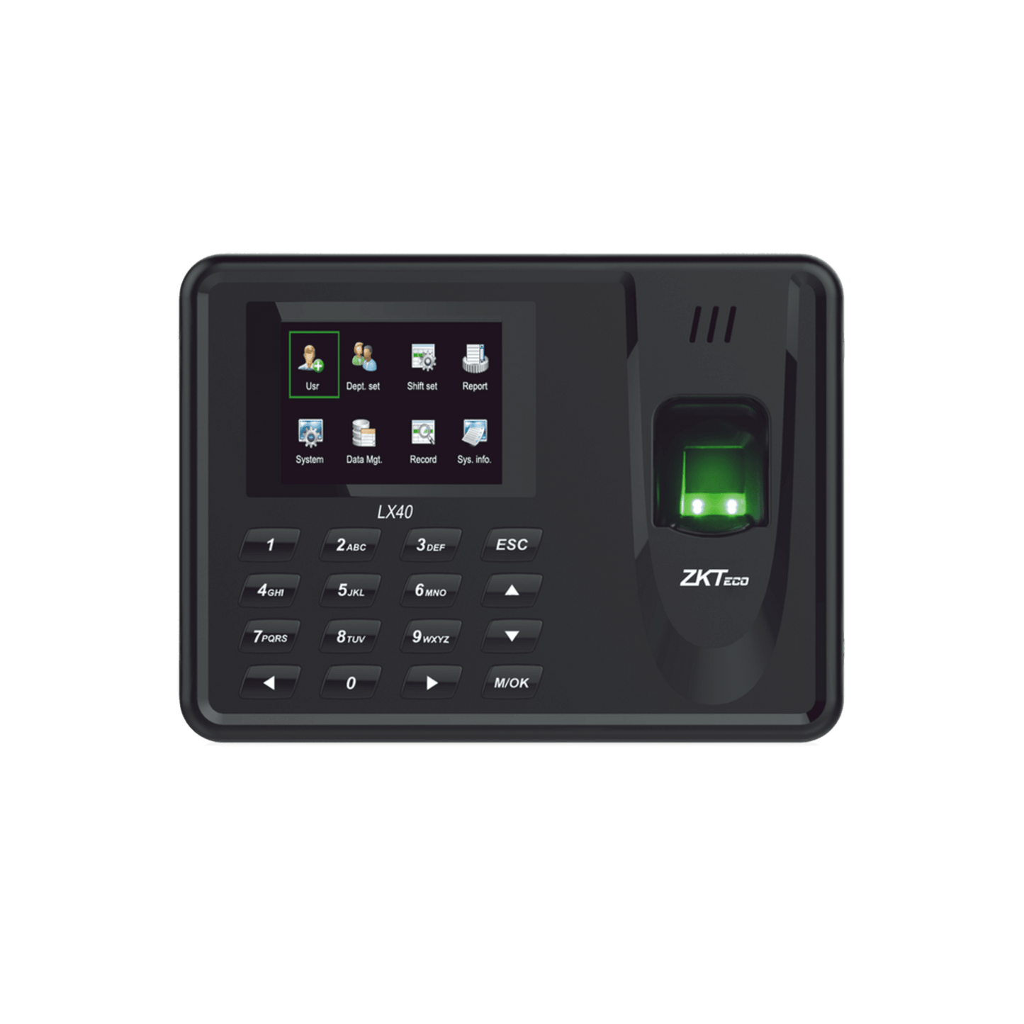 Terminal de Asistencia / Huella Digital / 500 Huellas / Reportes Excel por USB / Sin Software / Solo Idioma Inglés