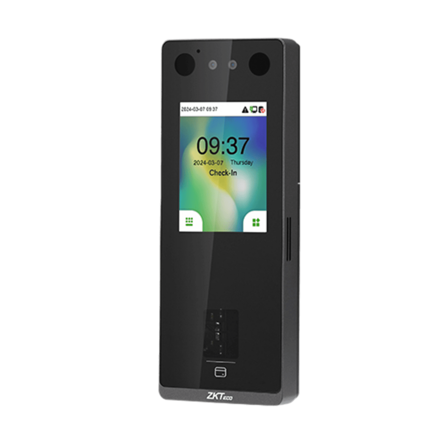 Terminal de Control de Acceso Multi-Biométrico con Intercomunicador de Video / Tecnología de Autenticación Facial de Luz Visible / Autenticación de Huellas en Vidrio / Protección IP65 / Métodos de Autenticaci&oacu