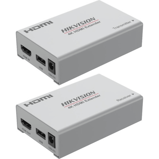 Kit Extensor de Video y Audio por HDMI en 4K / Hasta 120 Metros (30 Hz) y 60 Metros (60 Hz) de Distancia con Cat 6 / Cero Latencia