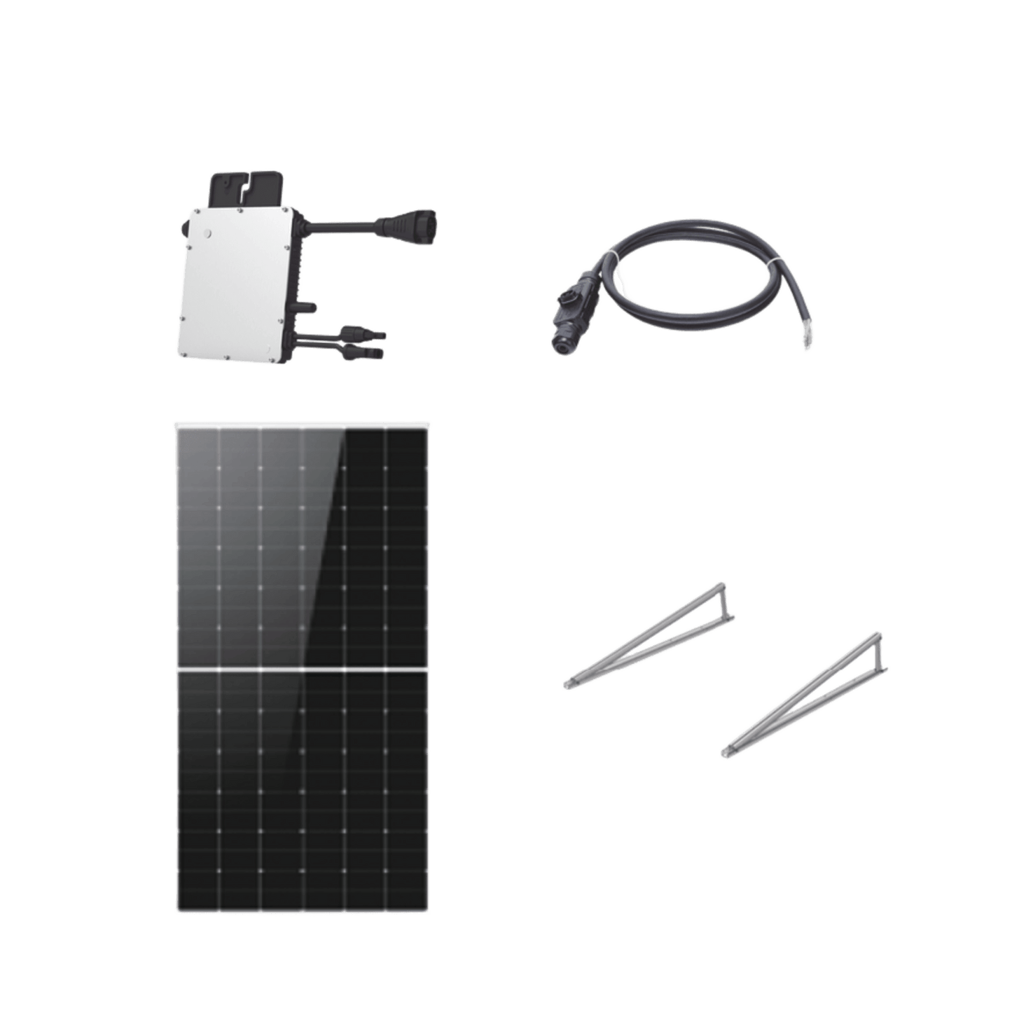 Kit Solar Interconexion  / 500 W  220Vca / Microinversores HOYMILES / Montaje Incluido